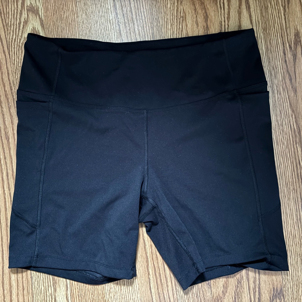 Athletic Shorts, Size:XL, Color:Black, Brand: Athletic Works